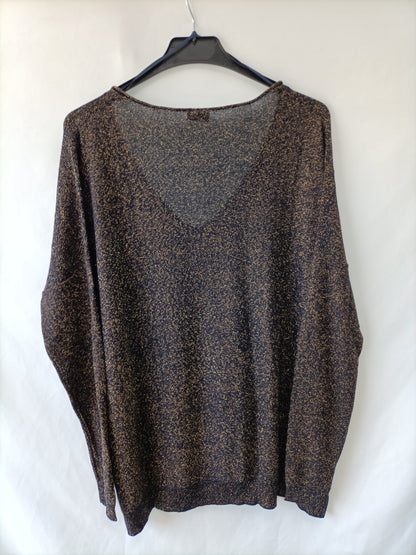 PIMKIE. Jersey azul hilos T.l