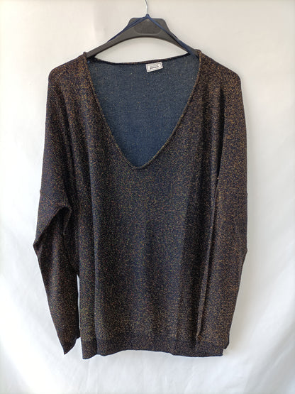 PIMKIE. Jersey azul hilos T.l