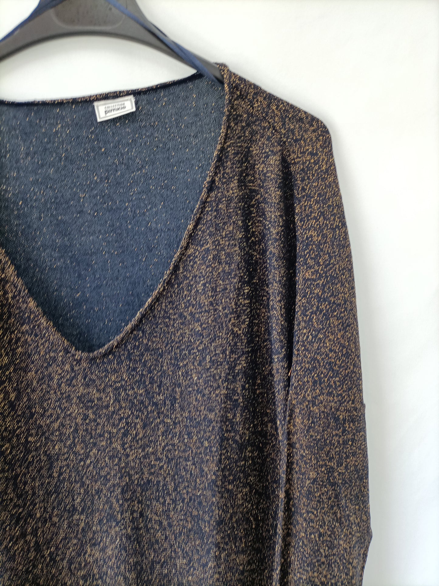 PIMKIE. Jersey azul hilos T.l