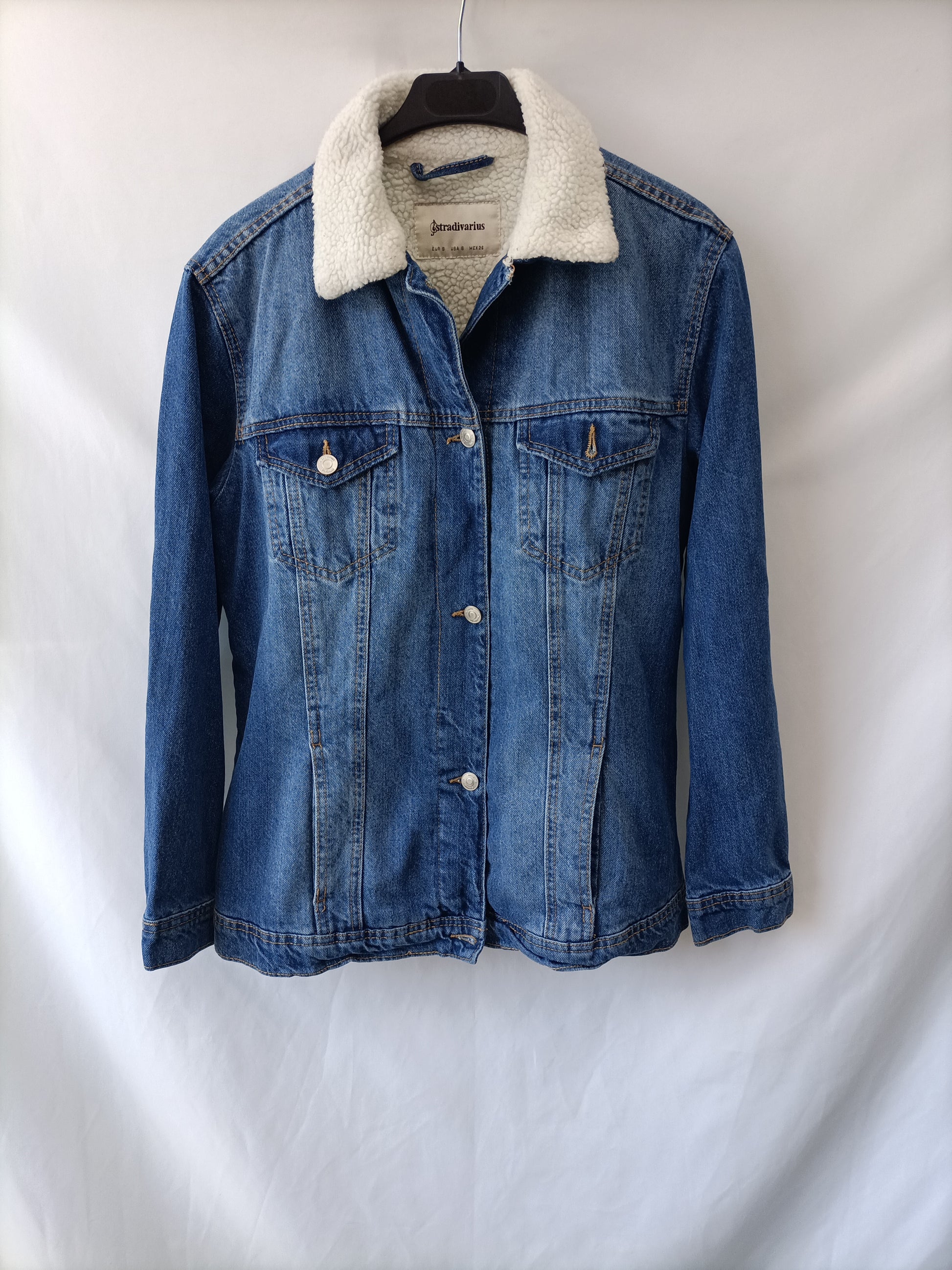 Abrigo Bershka Cazadoras Vaqueras Mujer Chaqueta Abrigo Chaqueta