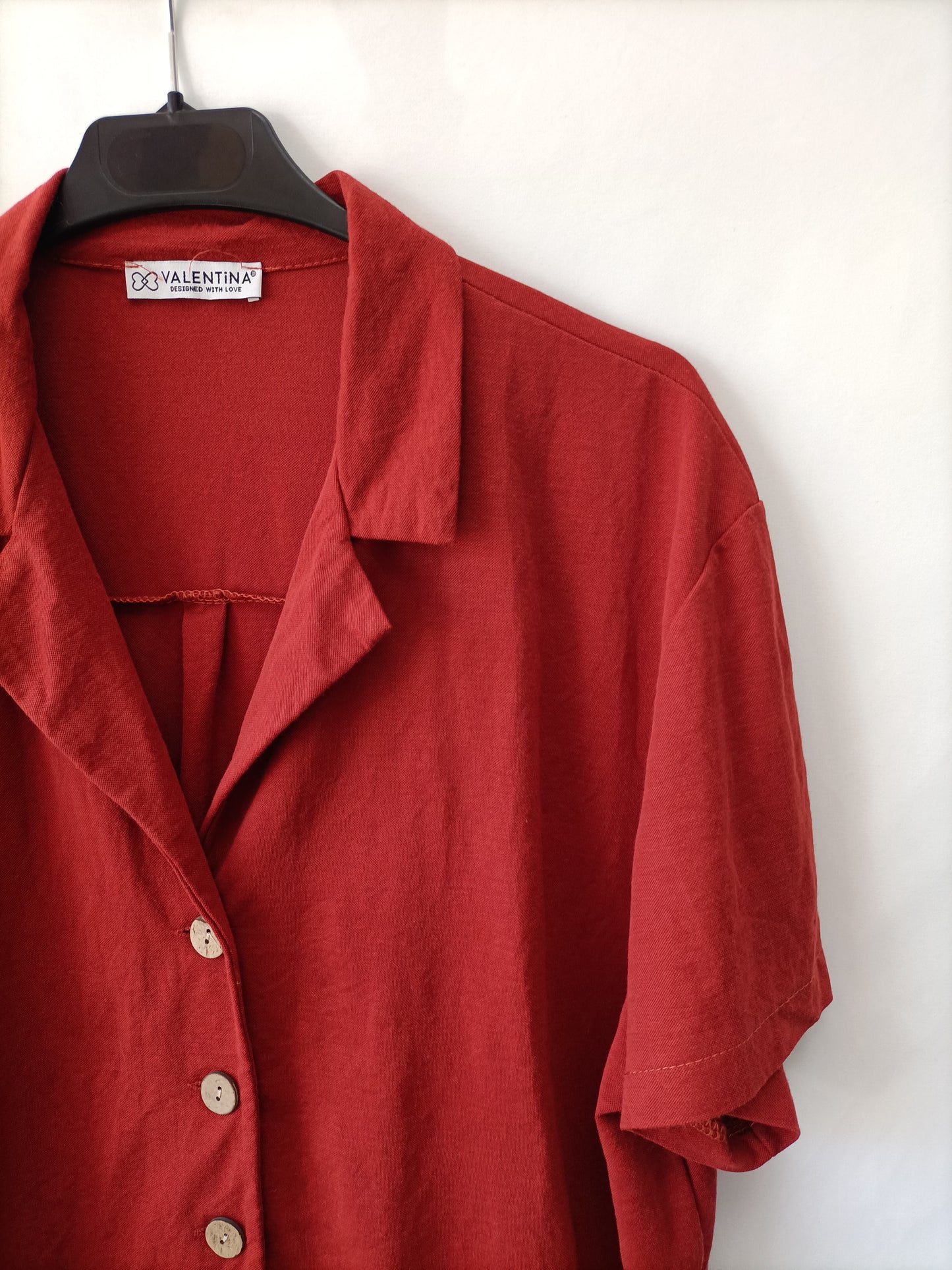 VALENTINA. Flowy tile blouse Tu(m)