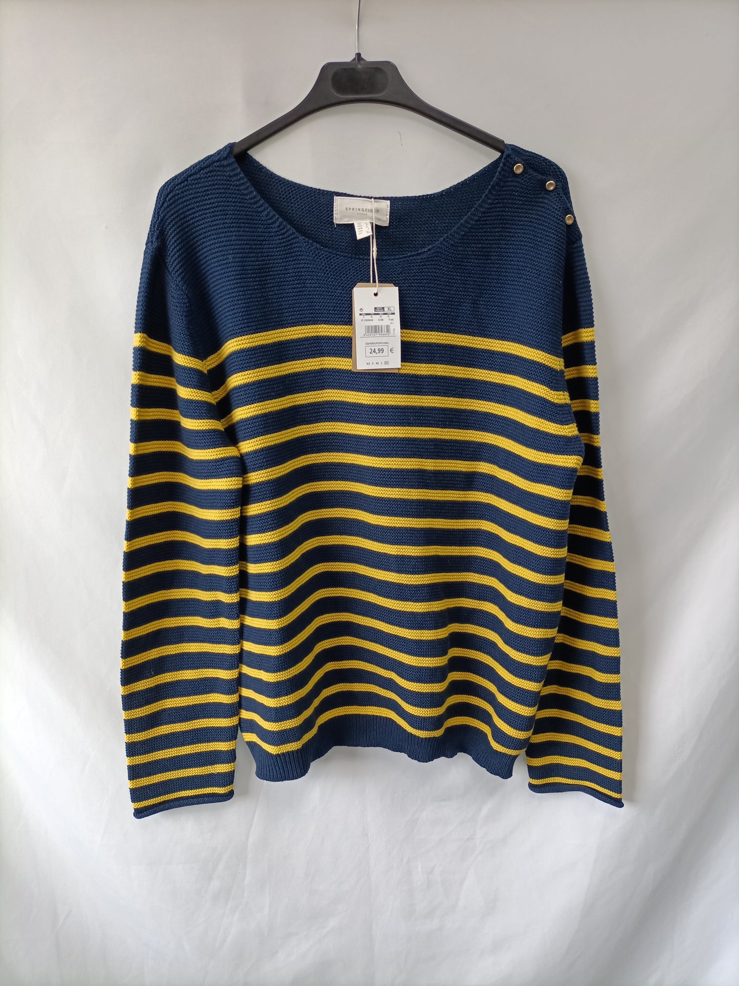 SPRINGFIELD.Striped jersey S.XL