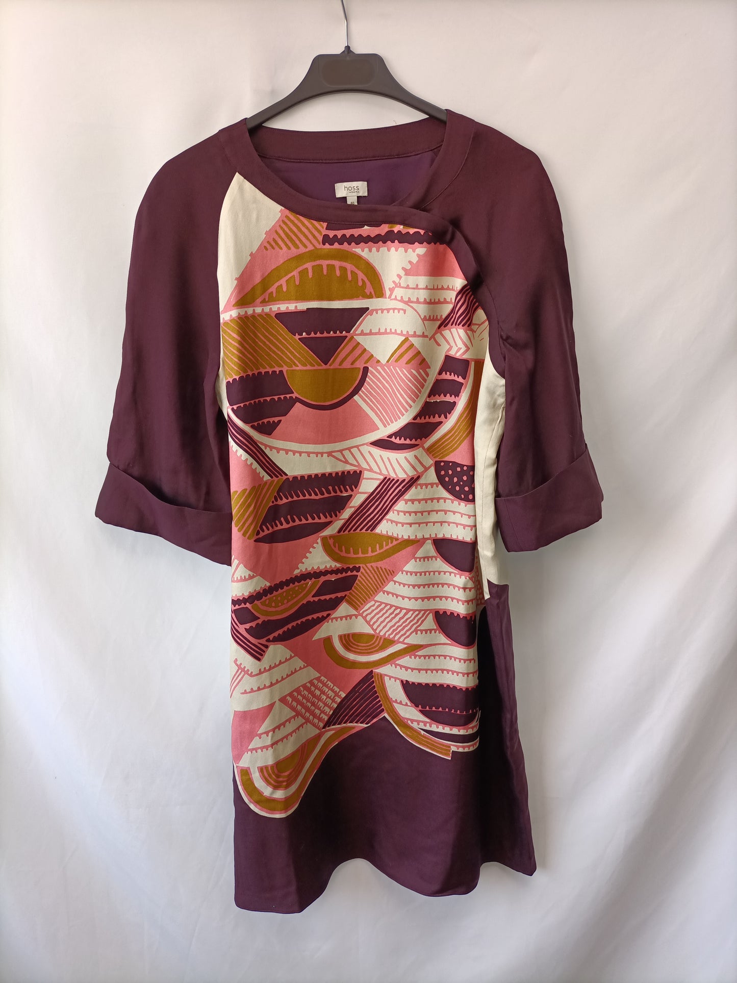 INTROPIA. Flowy Printed Dress Size 40