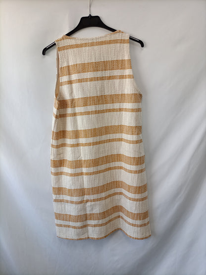 MANGO. Vestido corto rayas T.m