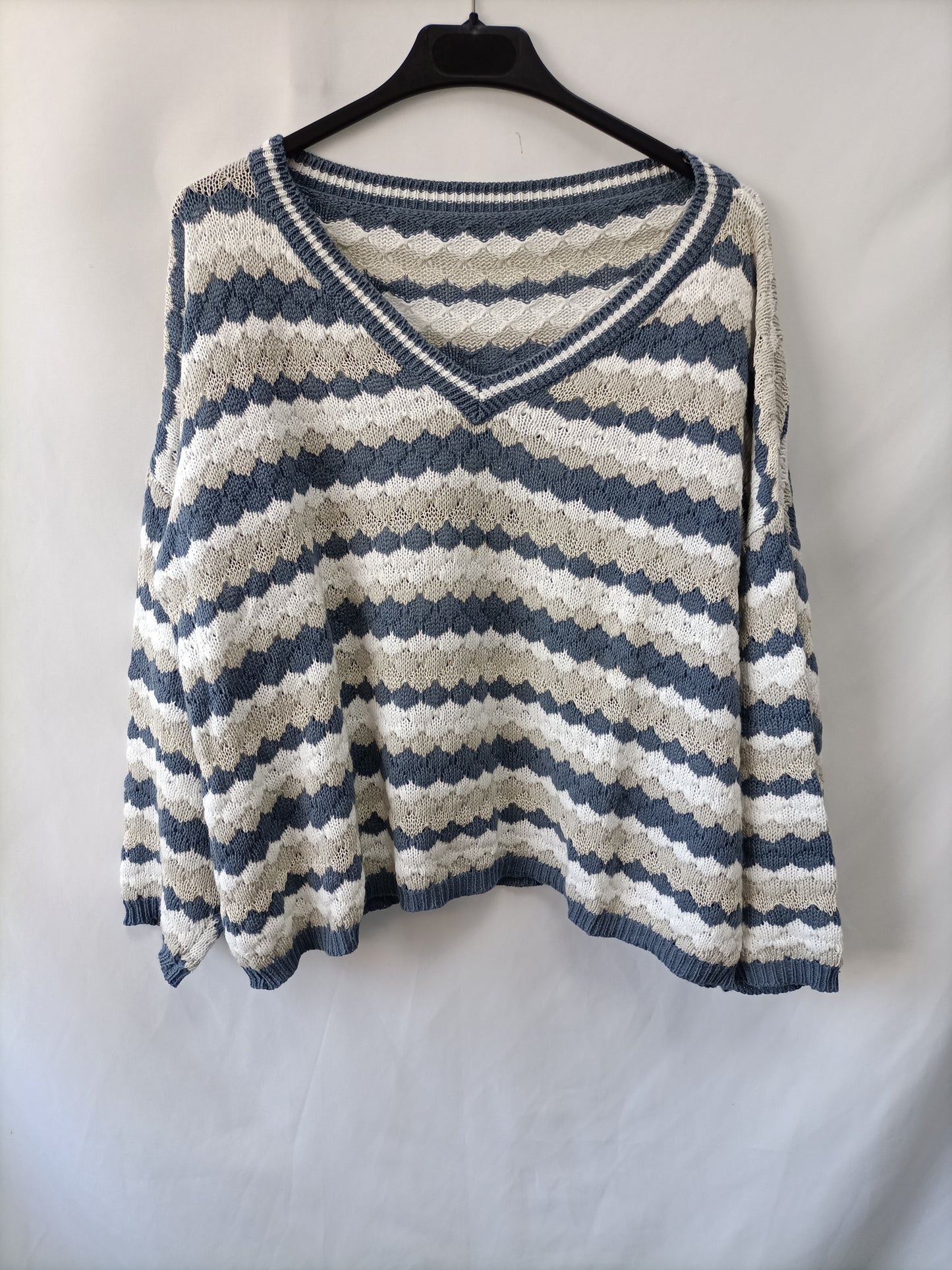 OTRAS. Jersey algodón rayas T.u(m)