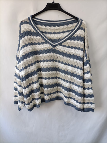 OTRAS. Jersey algodón rayas T.u(m)