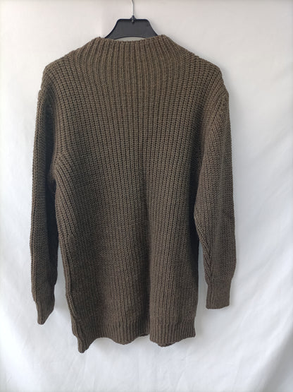 OTHERS. Green knitted sweater Tu(m)