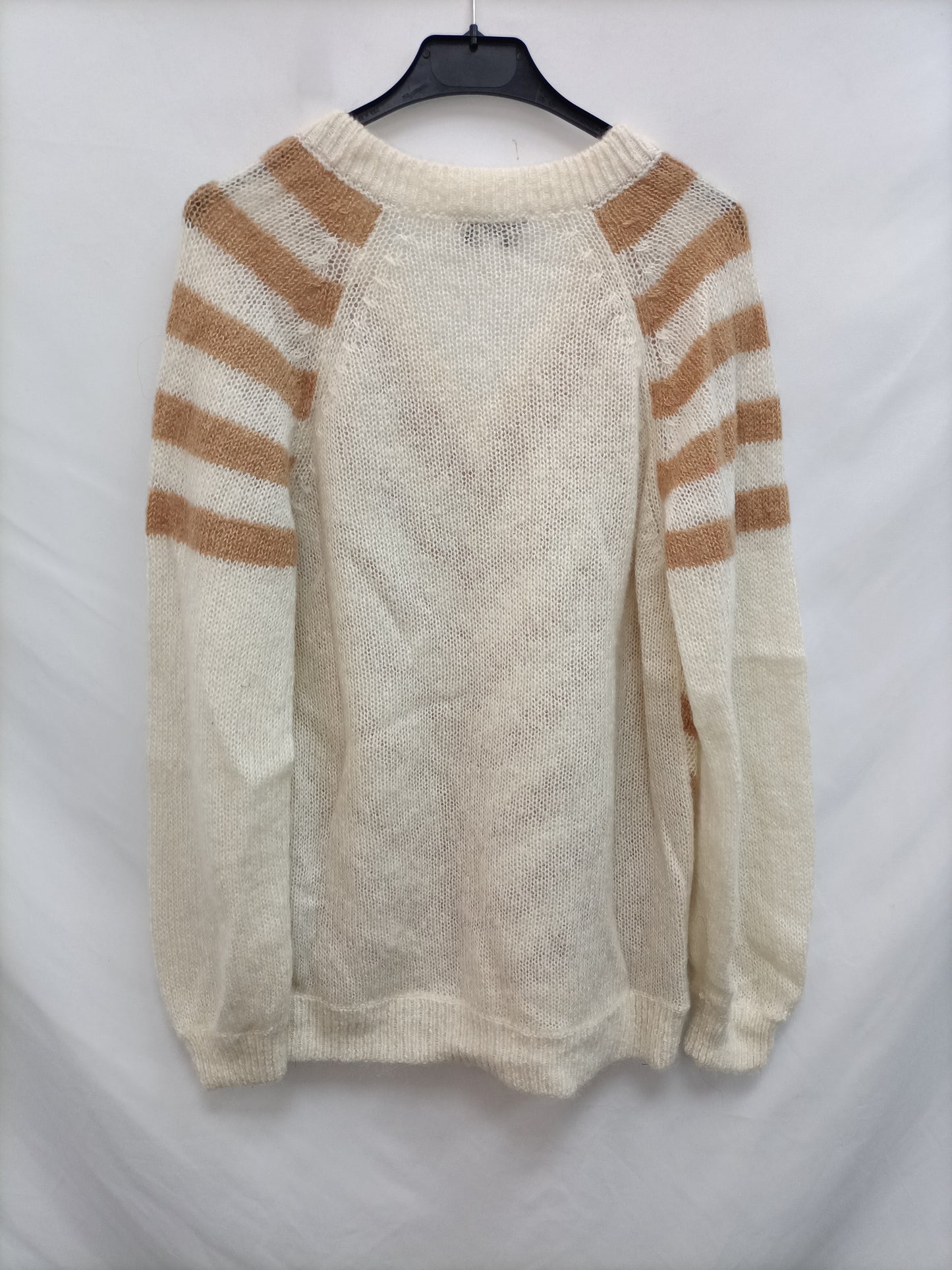 &OTHER STORIES. Jersey beige rayas  T.s