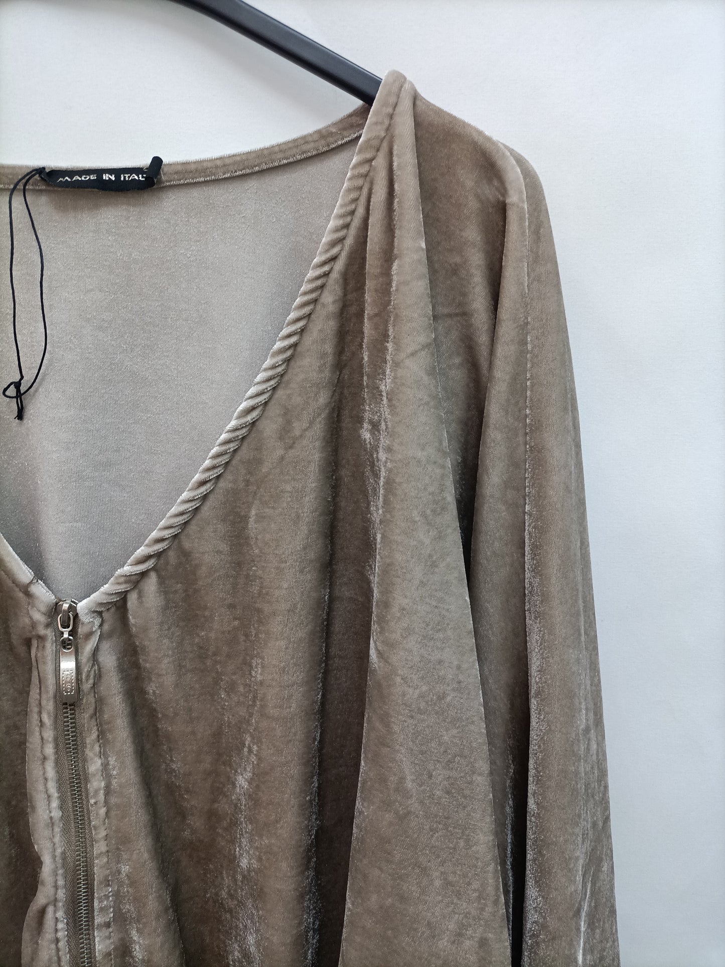 OTRAS. Chaqueta beige terciopelo T.u(m)