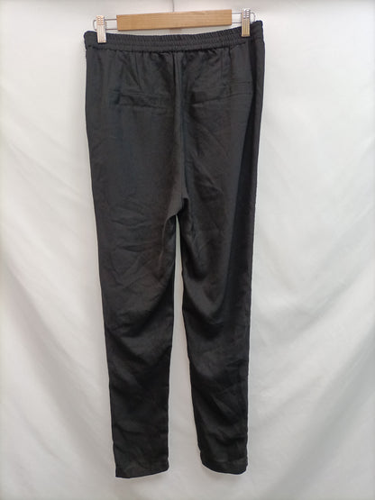 ICHI. pantalón Fluido negro T.s