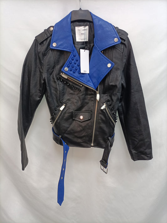 MANGO. Biker bicolor  T.xs