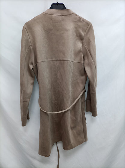 H&amp;M. Fine suede jacket size 36