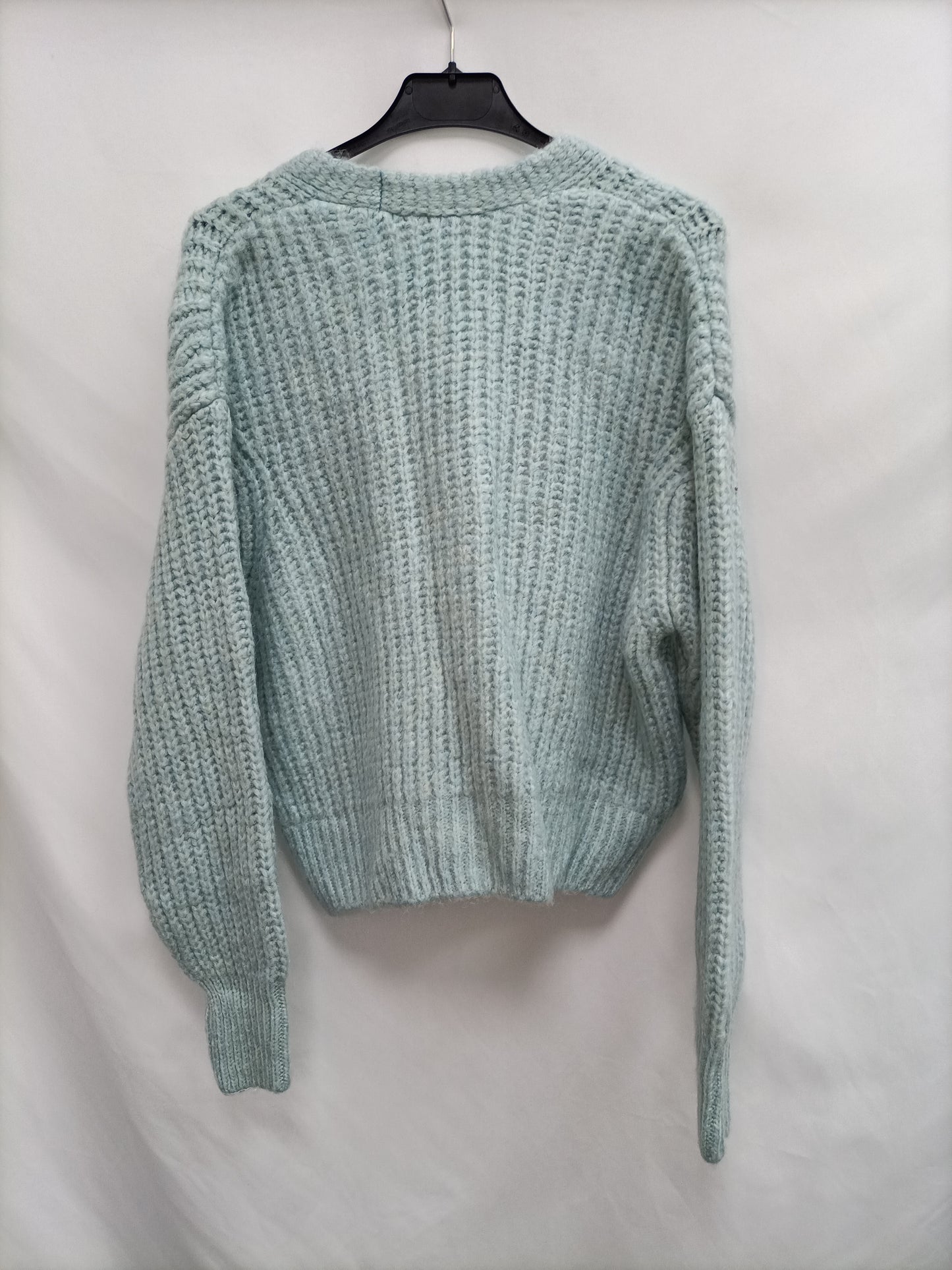 ZARA. Jersey verde agua T.s