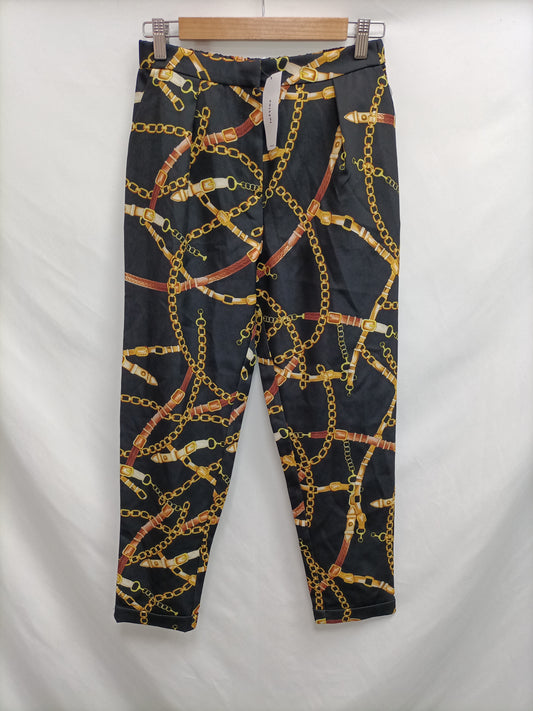 LEFTIES. Pantalón fluido cadenas T.s