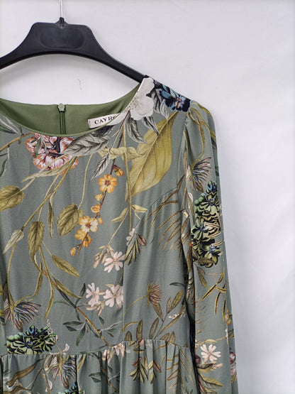 CAYRO. Vestido largo flores T.m
