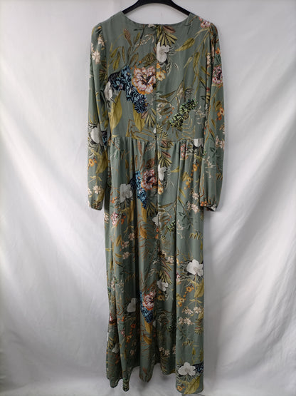 CAYRO. Vestido largo flores T.m