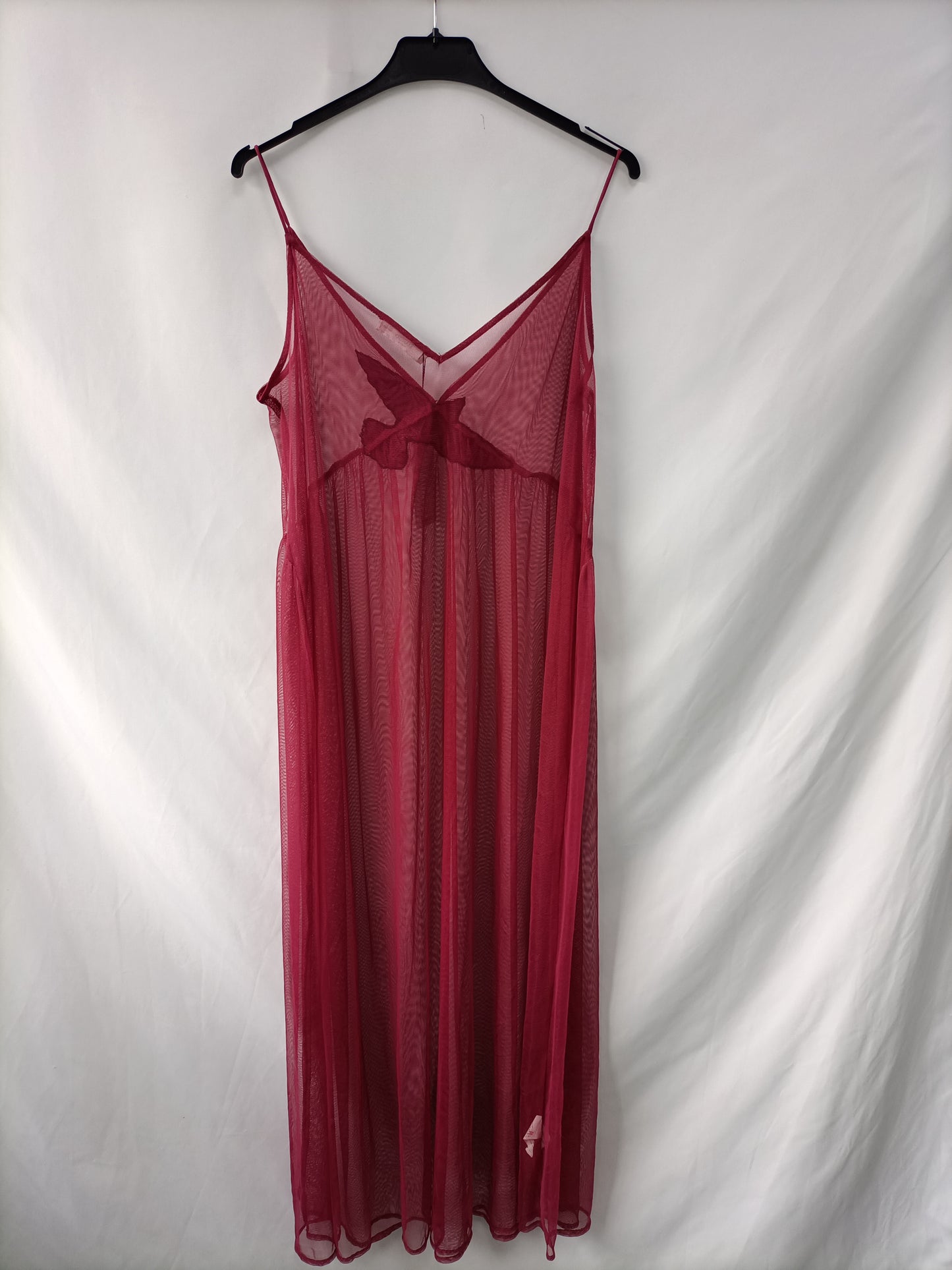 MANGO. Vestido rosa tull Tu(m)