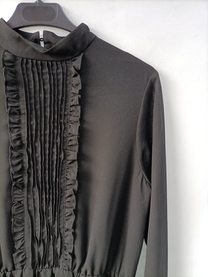 SH. Vestido largo negro T.s