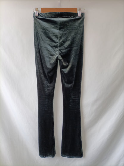 SEVEN SISTERS. Pantalón campana terciopelo T.xxs