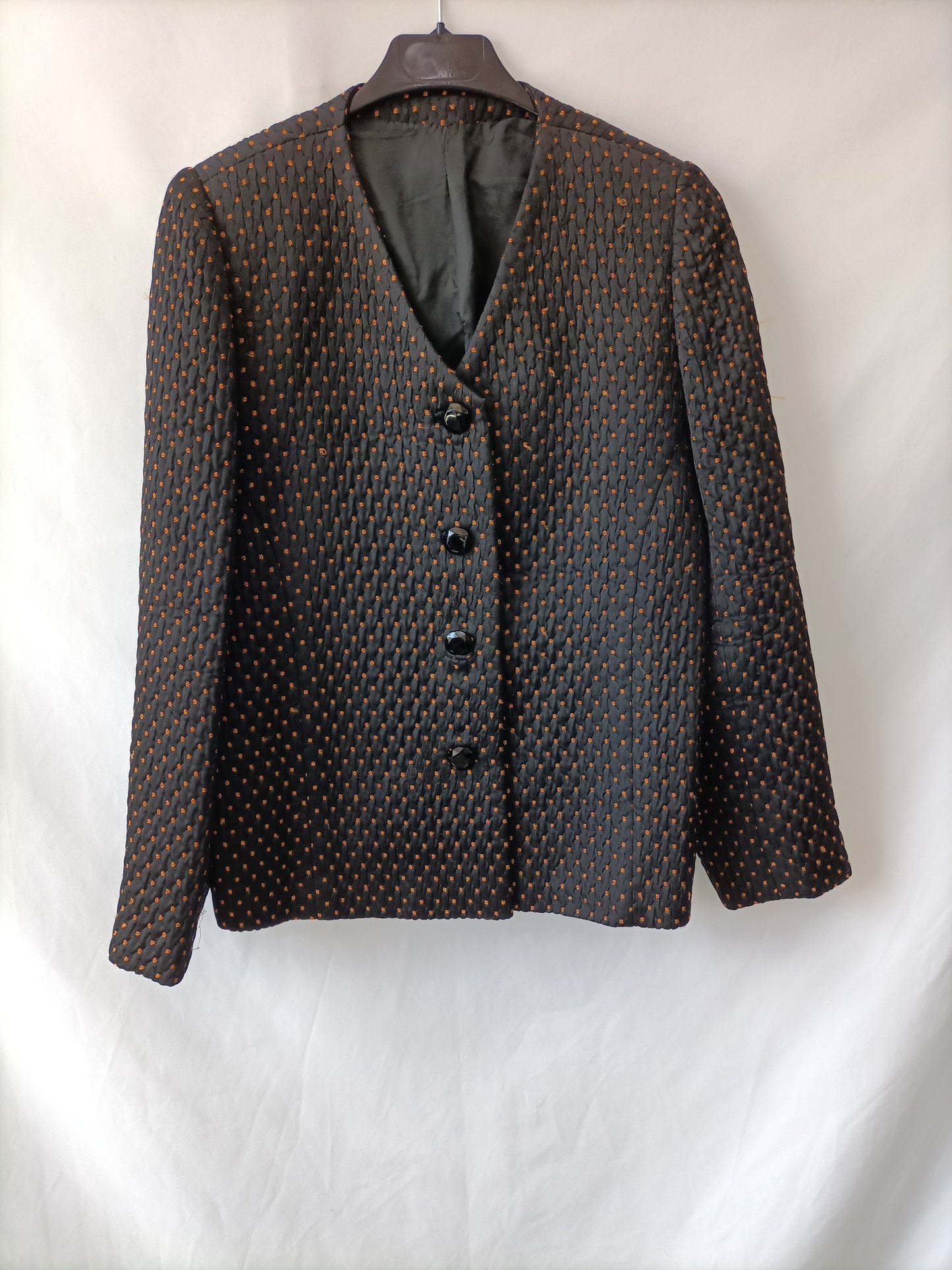 OTRAS. Chaqueta negra vintage T.u(s/m)