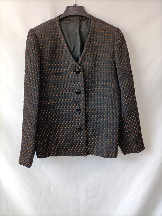 OTRAS. Chaqueta negra vintage T.u(s/m)