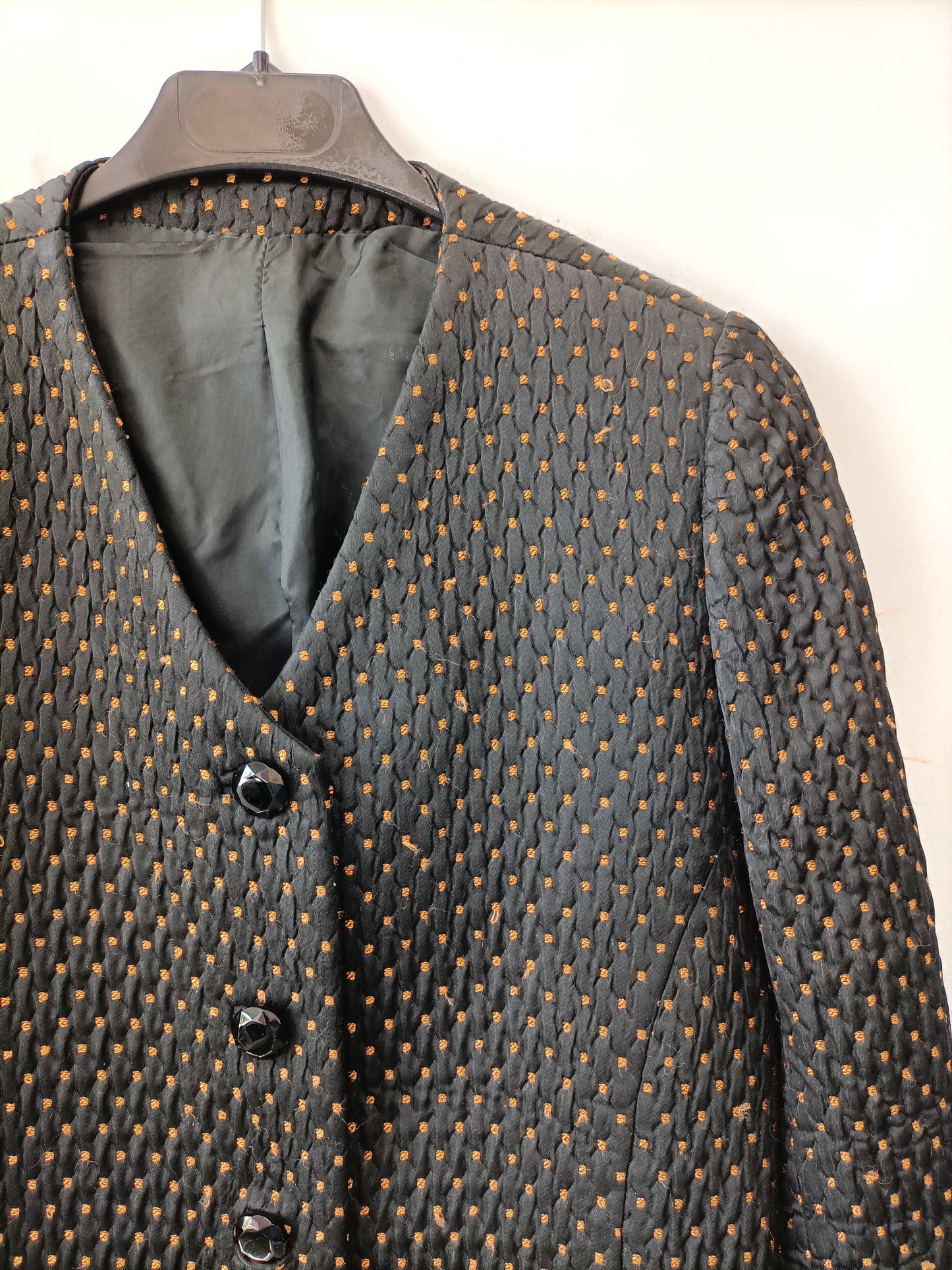 OTRAS. Chaqueta negra vintage T.u(s/m)