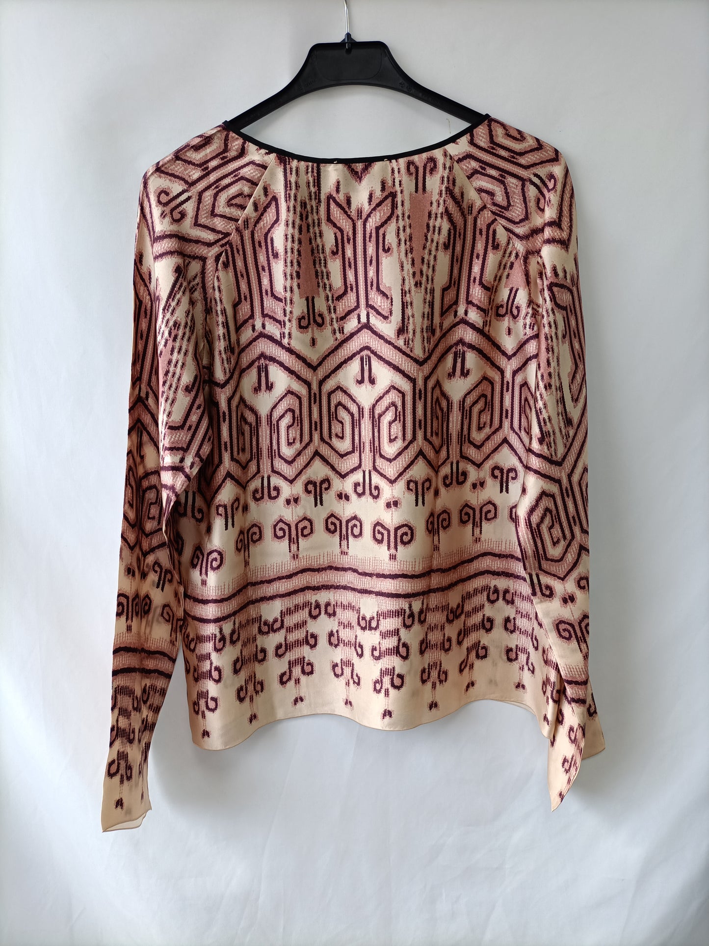 FORTE FORTE. Printed silk blouse T.1(s)