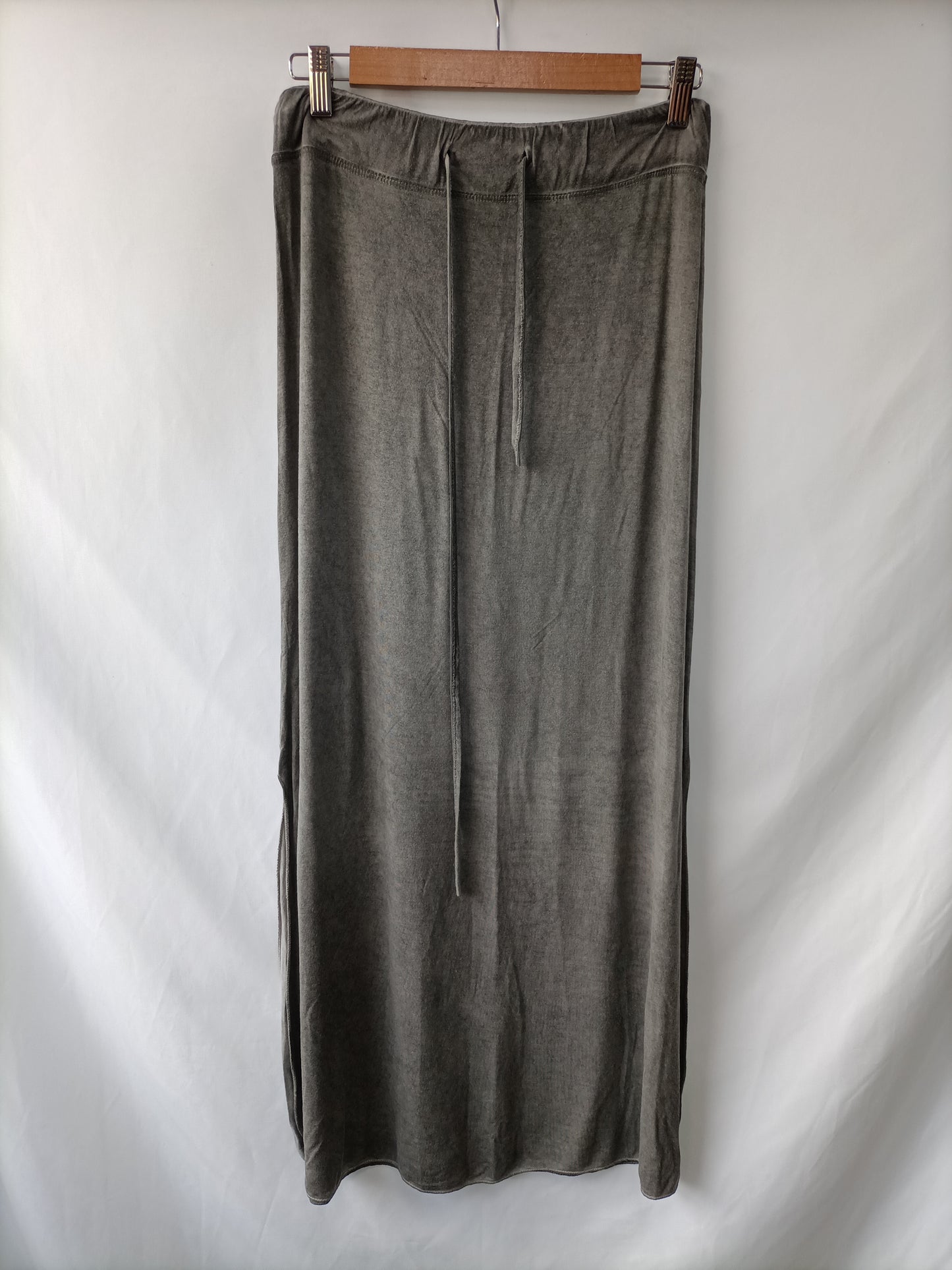 OTRAS. Falda gris elástica T.u(m)