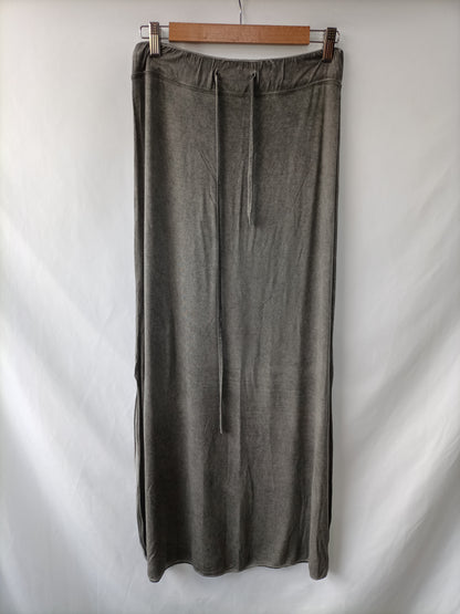 OTRAS. Falda gris elástica T.u(m)
