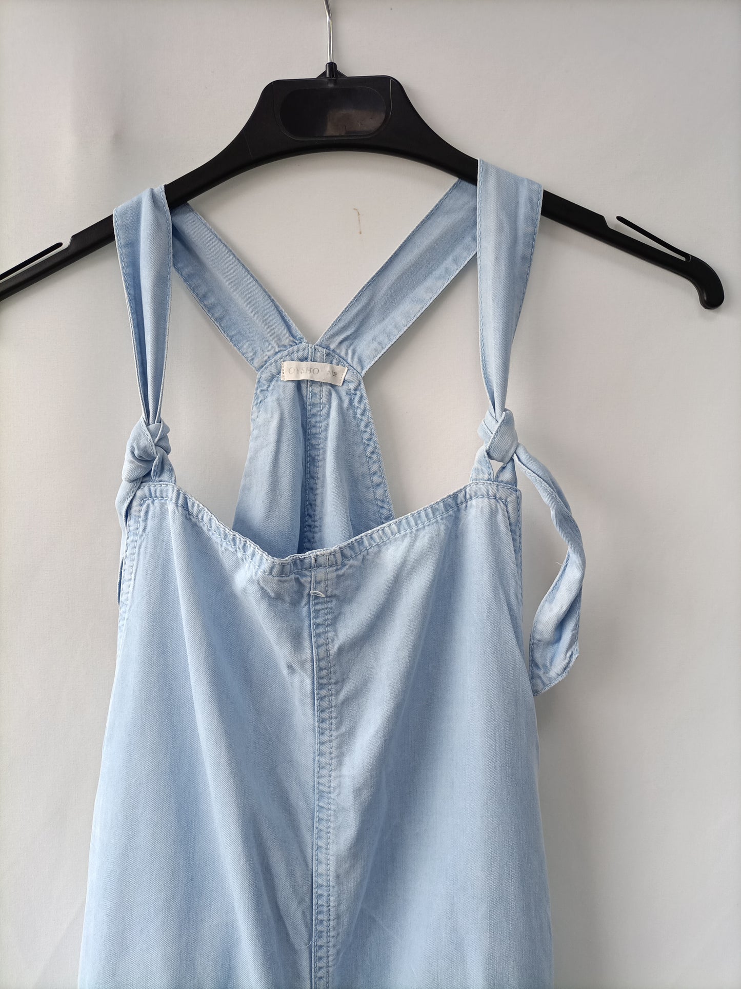 OYSHO. Peto fluido denim T.M