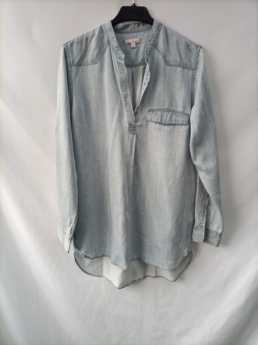 GAP. Flowy denim blouse Ts