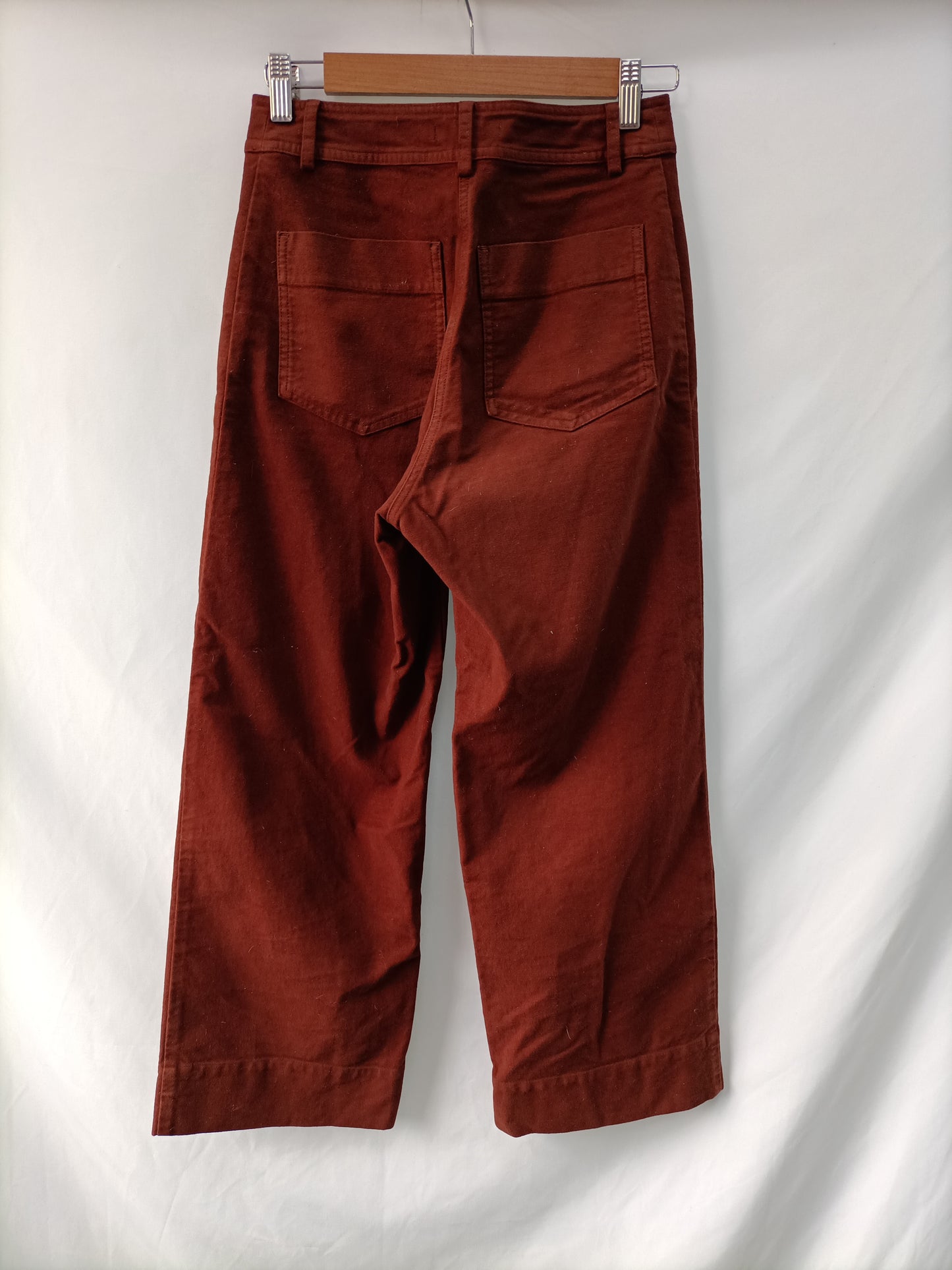 SESSÚN. Pantalón culotte teja T.34