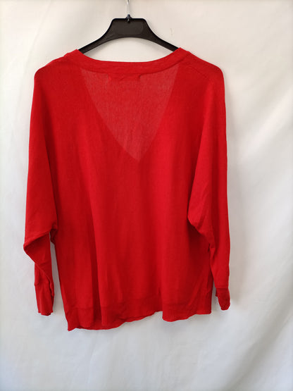 SFERA. Jersey rojo fluido T.l