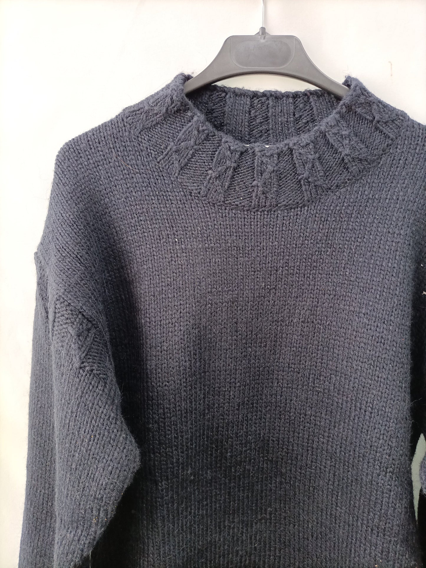 UNIQLO. Jersey largo azul T.m