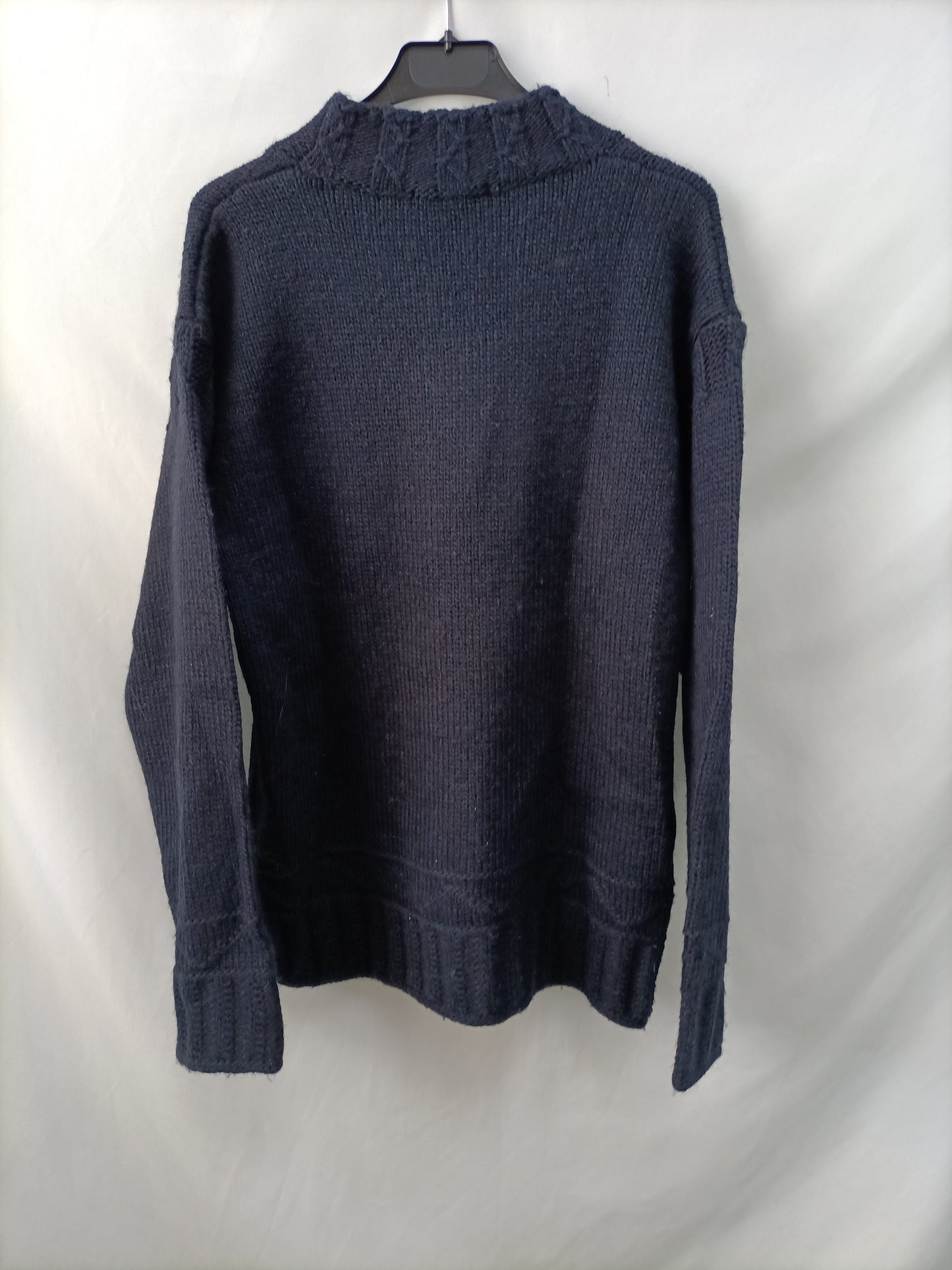 UNIQLO. Jersey largo azul T.m