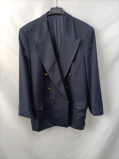 OTRAS. Blazer azul cruzada T.52
