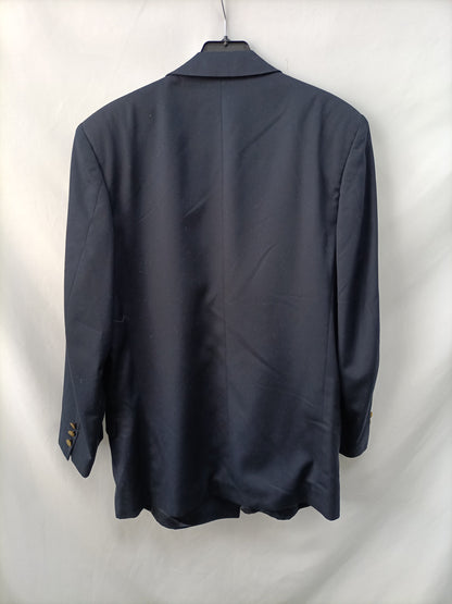 OTRAS. Blazer azul cruzada T.52