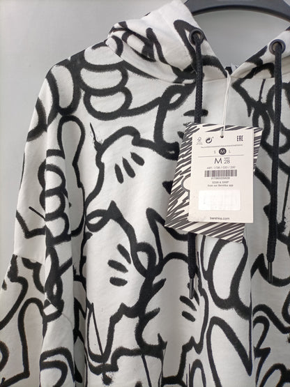 BERSHKA. Sudadera disney corta T.m
