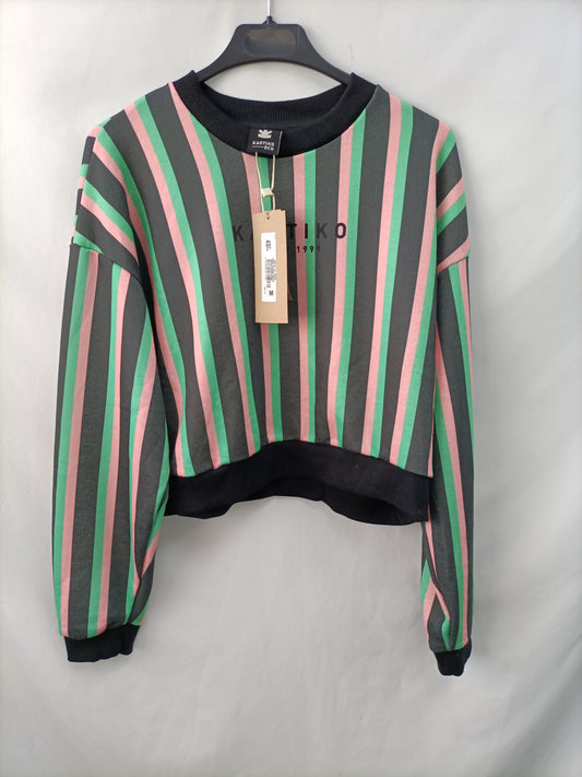 KAOTIKO. sudadera raya T.m