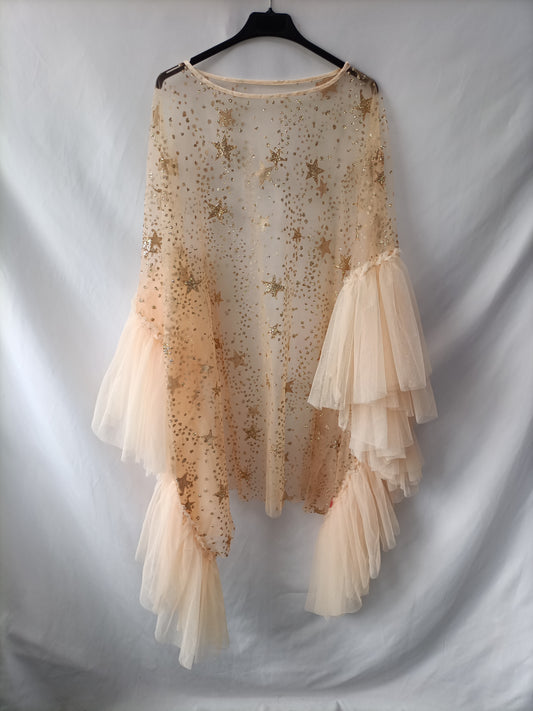 DROLIO.Transparent sequin tull dress TU (s/m/l)