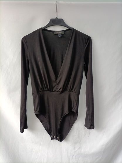 PRIMARK.Black bodysuit size 36
