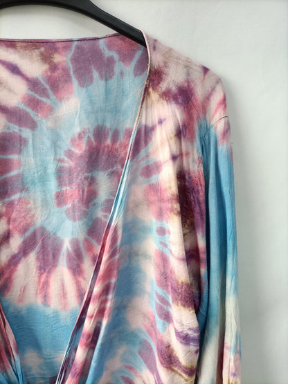 OTHERS.Tie dye bow top Tu(s/m)