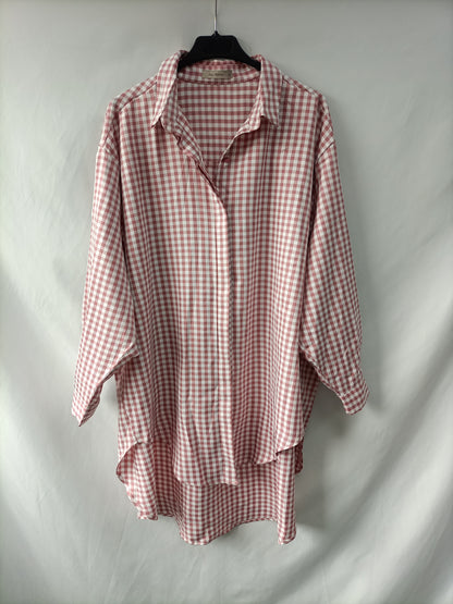 NEW COLLECTION. TU oversized checkered dress