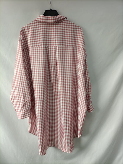 NEW COLLECTION. TU oversized checkered dress