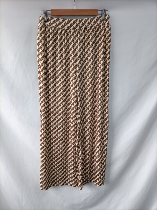 AMY.Pantalones retro fluidos elásticos T.34/36