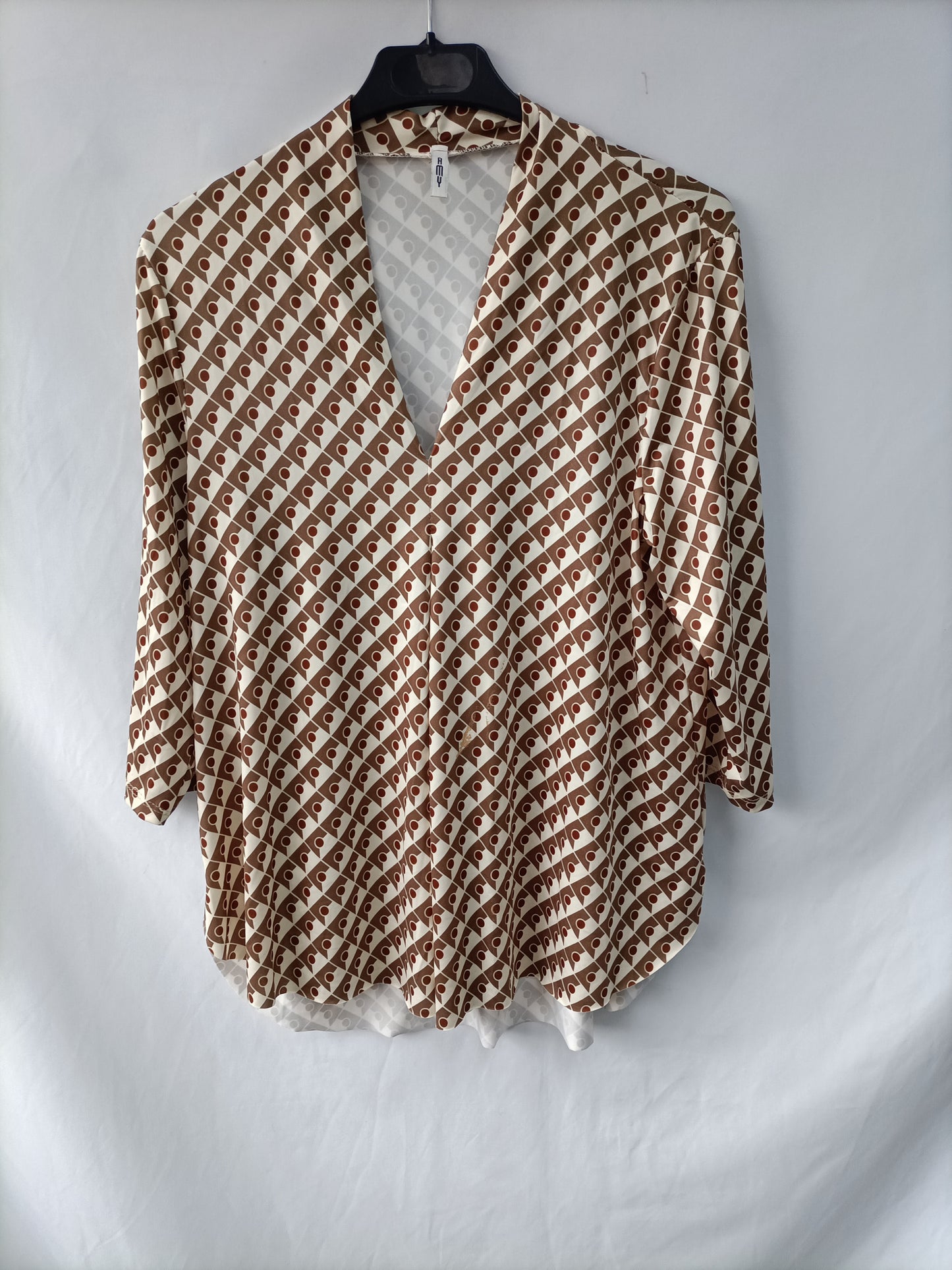 AMY.Elastic retro blouse T.34/36