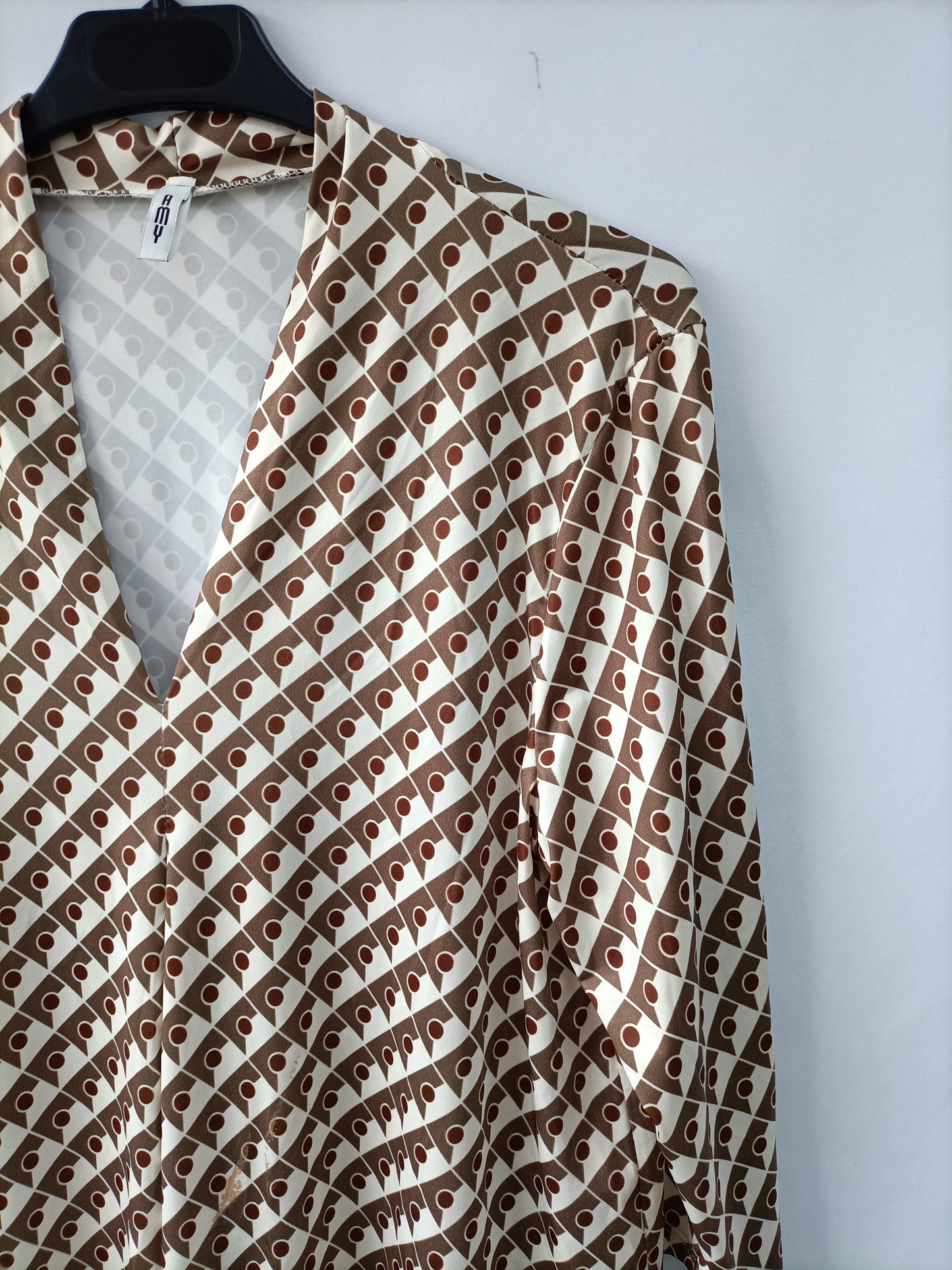 AMY.Elastic retro blouse T.34/36