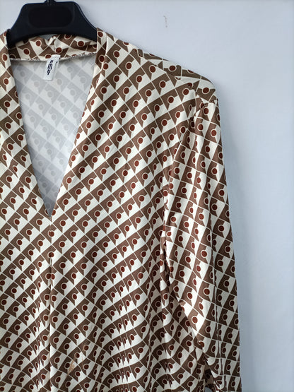 AMY.Elastic retro blouse T.34/36