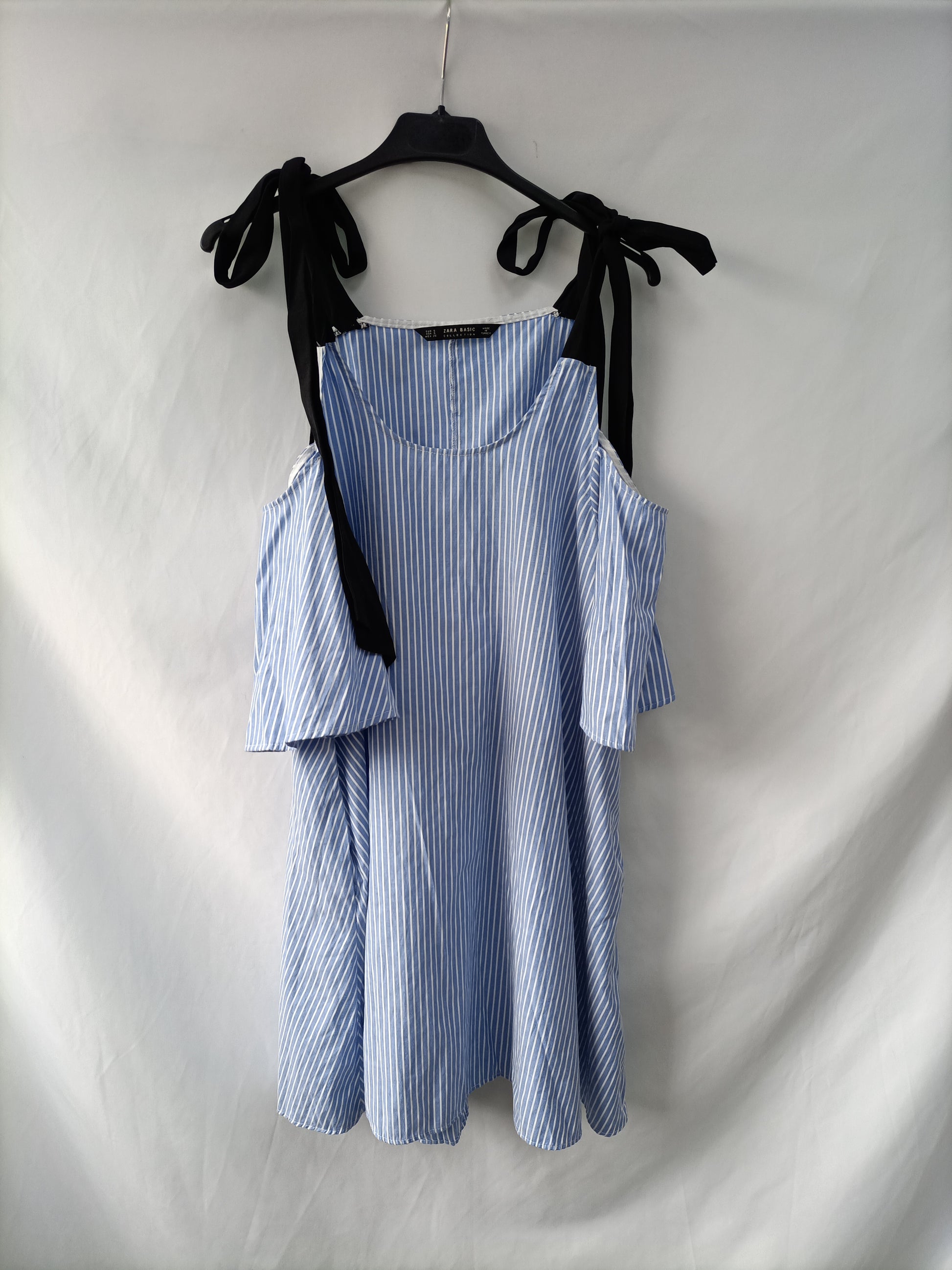 Off Shoulder Vestido Zara Hombros Descubiertos Vestidos Verde