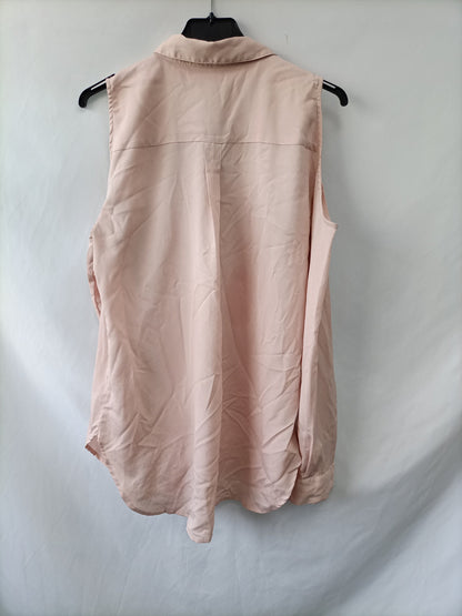 CALVIN KLEIN. Pink off-the-shoulder blouse Tu(m)